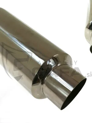 Nerezový koncový tlumič výfuku 63mm - TWTL060 Oblíbený