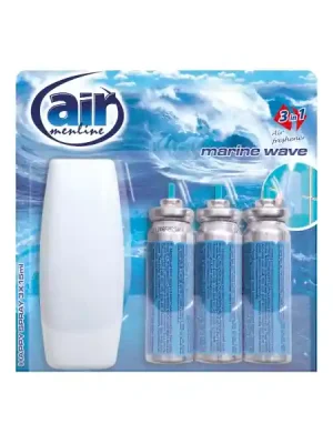Přímo Od Výrobce Air Menline sprej osvěžovač 3x15ml Marine wave komplet