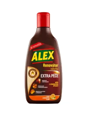 ALEX renovace nábytku extra péče, krém 250ml Citrusové plody Akční Cena