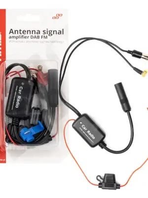 Anténní zesilovač signálu 12V DAB FM Nejlepší Volba