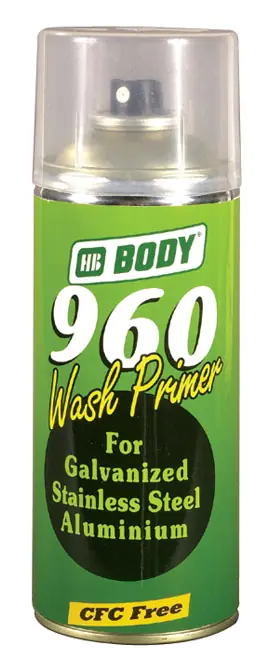 HB BODY 960 wash primer - reaktivní základní nátěr ve spreji 400ml Autentický