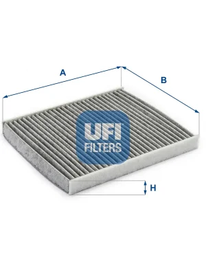 Filtr, vzduch v interiéru UFI 5422100 Omezená Nabídka