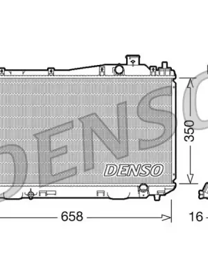 Chladič, chlazení motoru DENSO DRM40009 Levný