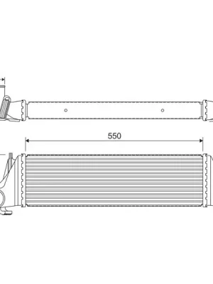Akce Chladič turba VALEO 818400