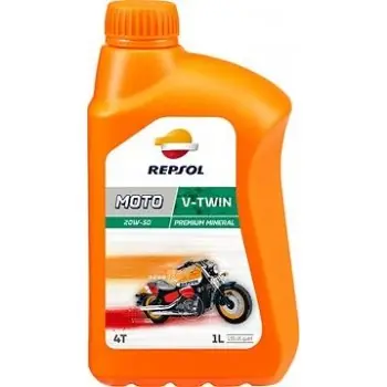 Olej Repsol Moto V-Twin 4T 20W-50 1L Časově Omezené