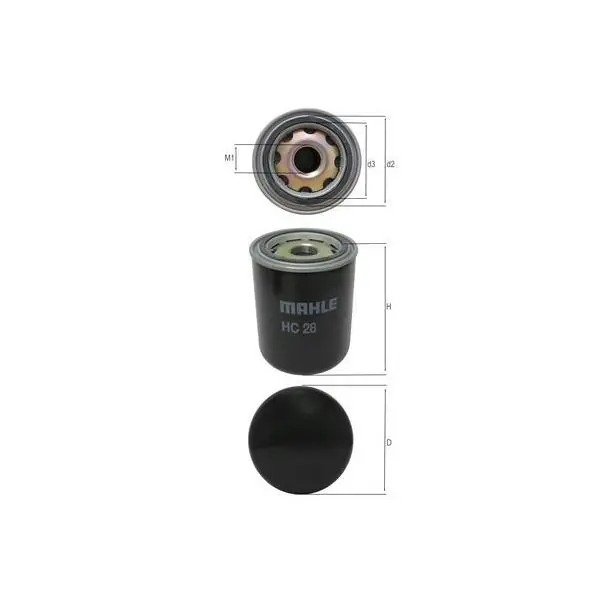 Horká Nabídka Filtr, pracovní hydraulika MAHLE HC 28