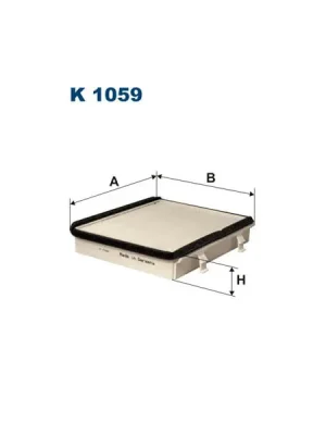 Filtr, vzduch v interiéru FILTRON K 1059 Sezónní Sleva