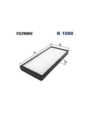 Filtr, vzduch v interiéru FILTRON K 1088 Super Cena