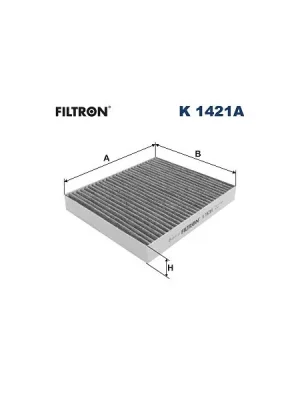Filtr, vzduch v interiéru FILTRON K 1421A Finální Výprodej