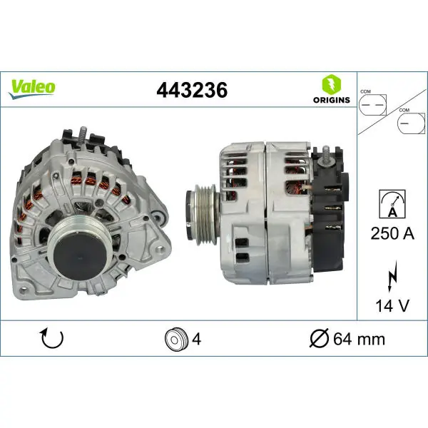 Víkendová Akce generátor VALEO 443236
