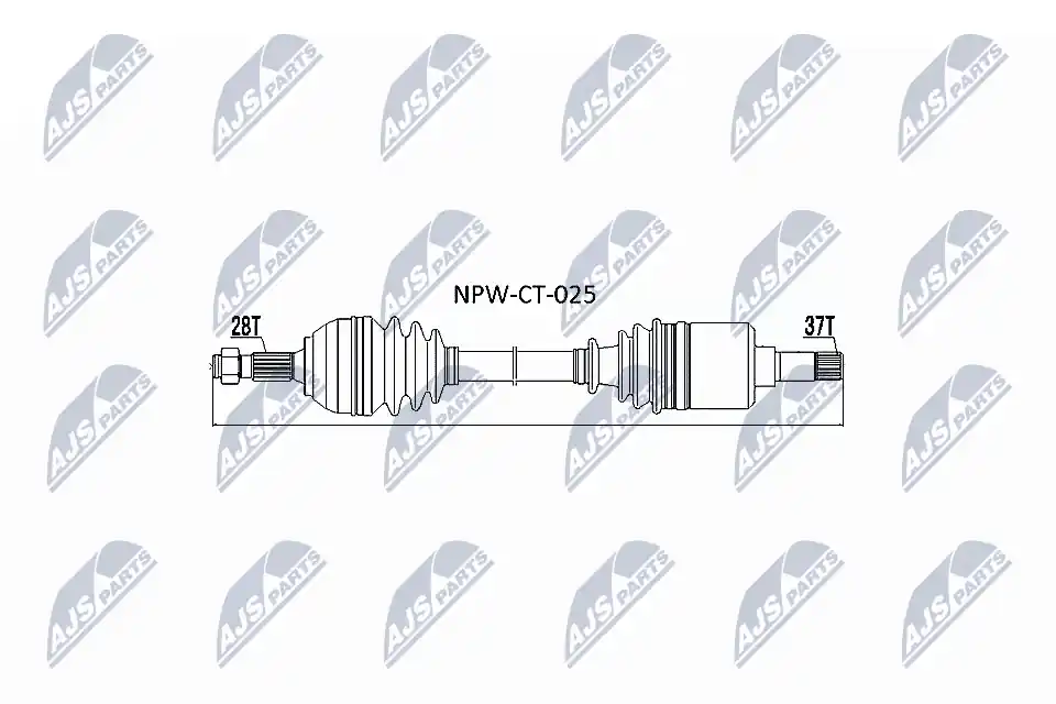 Hnací hřídel NTY NPW-CT-025 Sleva