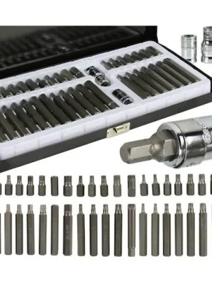 Autentický Klíče TORX, IMBUS, XZN, hlavice zástrčné, sada 40ks MAR-POL