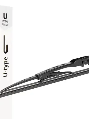 Výhodná Nabídka Kovový stěrač U-Type 11" 280mm s úchytem typu "U" AMIO-04001