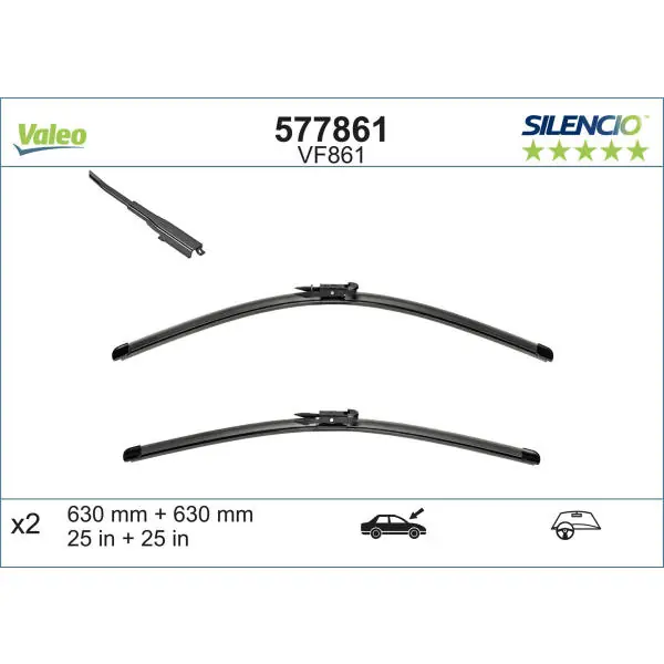 List stěrače VALEO 577861 Koupit Online