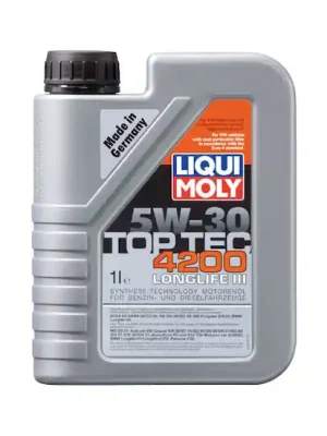 Oblíbený Motorový olej LIQUI MOLY 3706 TOP TEC 4200 5W-30 1L