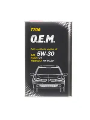 Motorový olej Mannol 7706 O.E.M. 5W-30 1 l Nejprodávanější