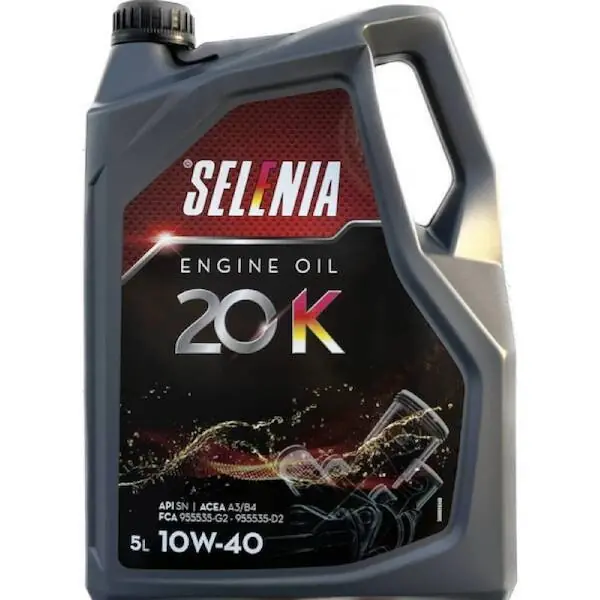 Vrácení Zdarma Motorový olej Selénia 20K 10W-40 5 l