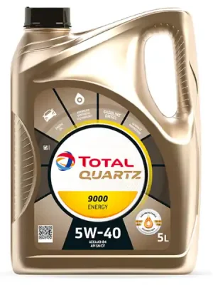 Motorový olej Total Quartz 9000 Energy 5W-40 5 l Ihned K Objednání