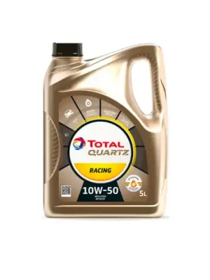 Motorový olej Total Quartz Racing 10W-50 5 l Cenová Bomba