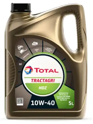 Motorový olej Total Tractagri HDZ 10W-40 5 l Víkendová Akce