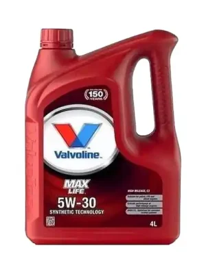 Motorový olej VALVOLINE MAXLIFE C3 5W-30 4L Levný