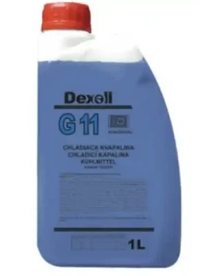 Jen Po Omezenou Doba Nemrznoucí kapalina Dexoll Antifreeze G11 - modrý 1L