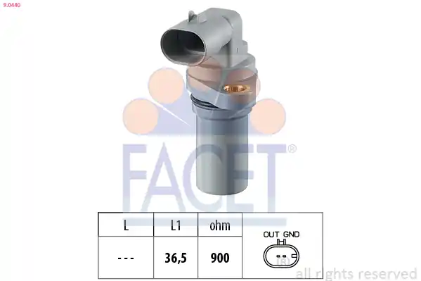 Expresní Doručení Generátor impulsů, klikový hřídel FACET 90440