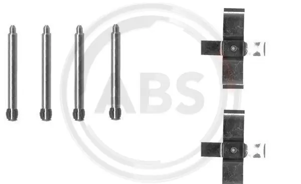 Značkový Sada příslušenství, obložení kotoučové brzdy A.B.S. 1195Q