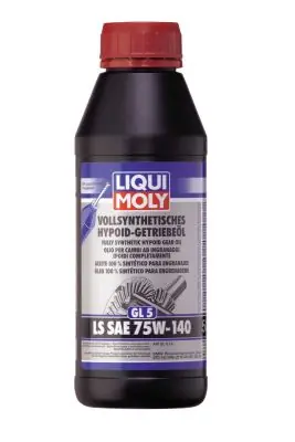 Olej Liqui Moly Hypoidní Převodový Olej LS 75W-140 500 ml Bezpečná Platba
