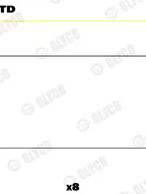 Expresní Doručení Ojniční ložisko GLYCO 7141574STD