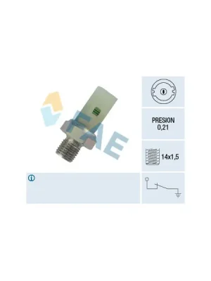 Levný Olejový tlakový spínač FAE 12350