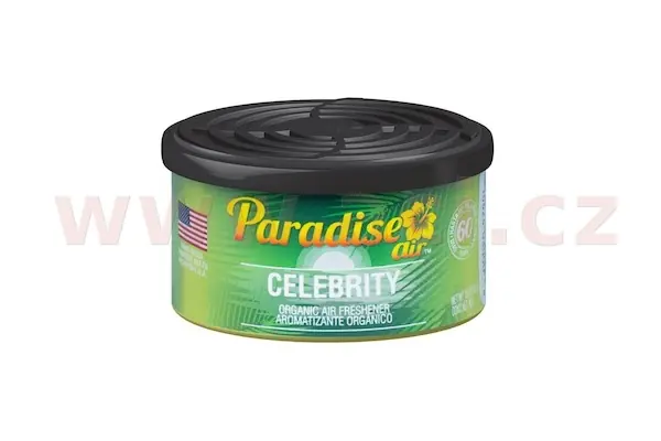 Osvěžovač vzduchu Paradise Air Organic Air Freshener (Celebrity) Nakupujte Hned