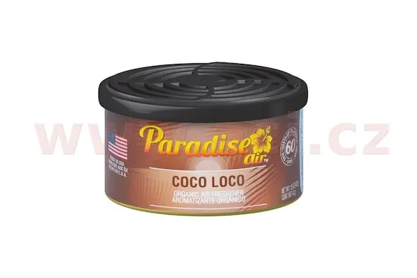 Osvěžovač vzduchu Paradise Air Organic Air Freshener (Kokos) Hit Sezóny