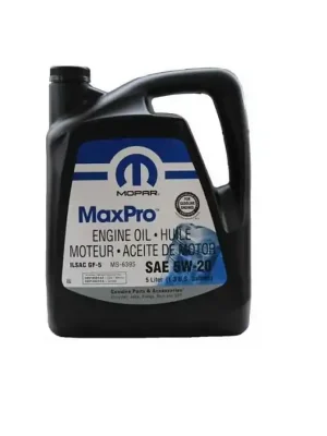 Olej Mopar 5W-20 5L Cenový Hit