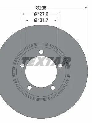 Brzdový kotouč TEXTAR 92061300 Horká Nabídka