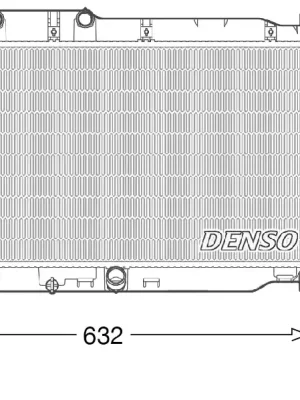 Cenový Hit Chladič, chlazení motoru DENSO DRM40043