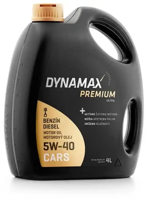Dynamax Premium Ultra 5W-40 4L Nakupujte Hned