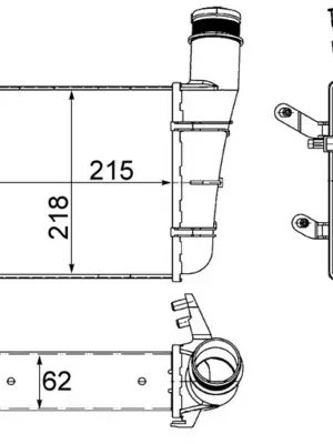 Chladič turba MAHLE ORIGINAL CI 336 000S Výhodná Nabídka