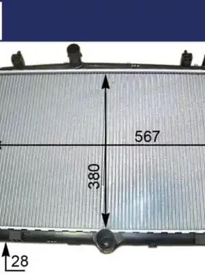 Chladič, chlazení motoru MAHLE ORIGINAL CR 2113 000S Speciální Cena
