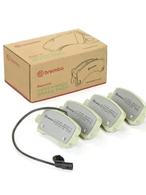 Značkový Sada brzdových destiček, kotoučová brzda BREMBO P 68 063G