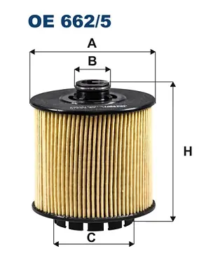 Olejový filtr FILTRON OE 662/5 Nejlepší Volba