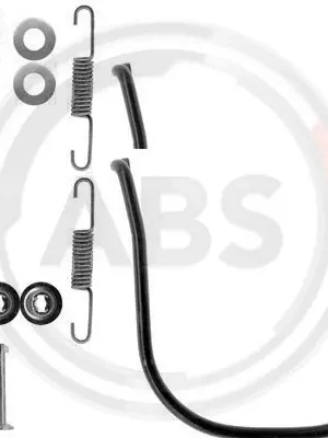 Časově Omezené Sada příslušenství, brzdové čelisti A.B.S. 0634Q