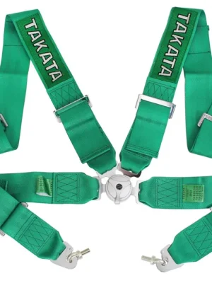 Zlevněný Bezpečnostní pásy 4p 3 Green - Takata Replica - JBPA019