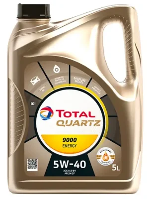Akční Cena Olej Total QUARTZ Energy 9000 5W-40 5L