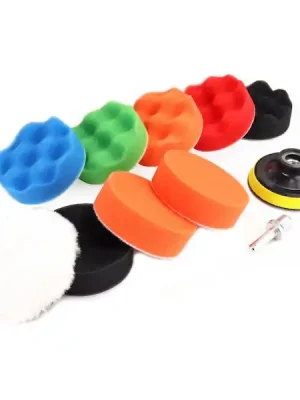 Sada leštících kotoučů s adaptérem 9 ks + kotouč 80mm + adaptér M14 Vrácení Zdarma