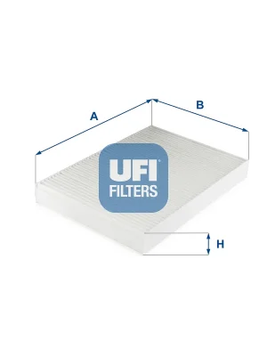 Aktuální Filtr, vzduch v interiéru UFI 5331400