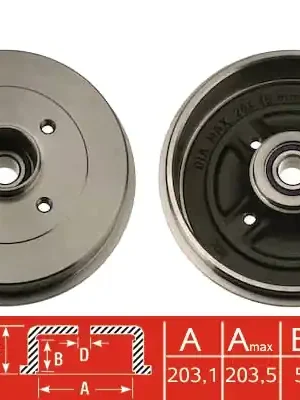 Brzdový buben TRW DB4214B Autentický