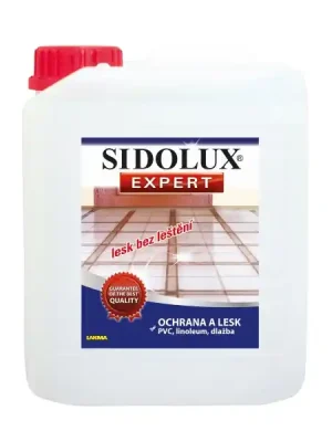 Top Prodej SIDOLUX EXPERT ochranný lesk na podlahy PVC, LINOLEUM, DLAŽBA 5l