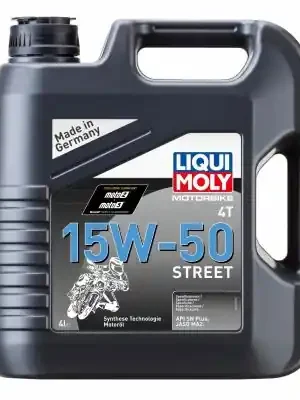 Olej Liqui Moly Street 4T 15W-50 4L Časově Omezené