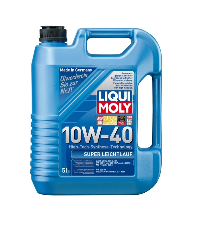 Jen Po Omezenou Doba Liqui Moly SUPER LEICHTLAUF 1301 10W-40 5L
